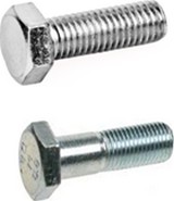 Screw metric DIN 931, DIN 933