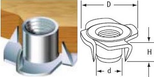Steel T-Nuts