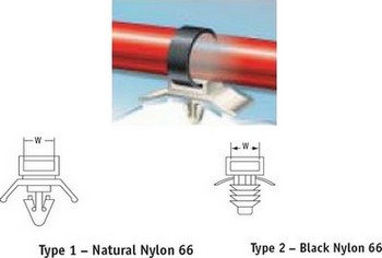 Push-In Tie Mounts